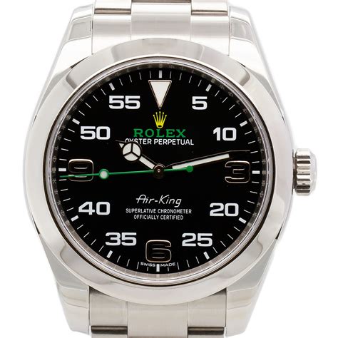 rolex air king 40mm occasion|air king rolex price.